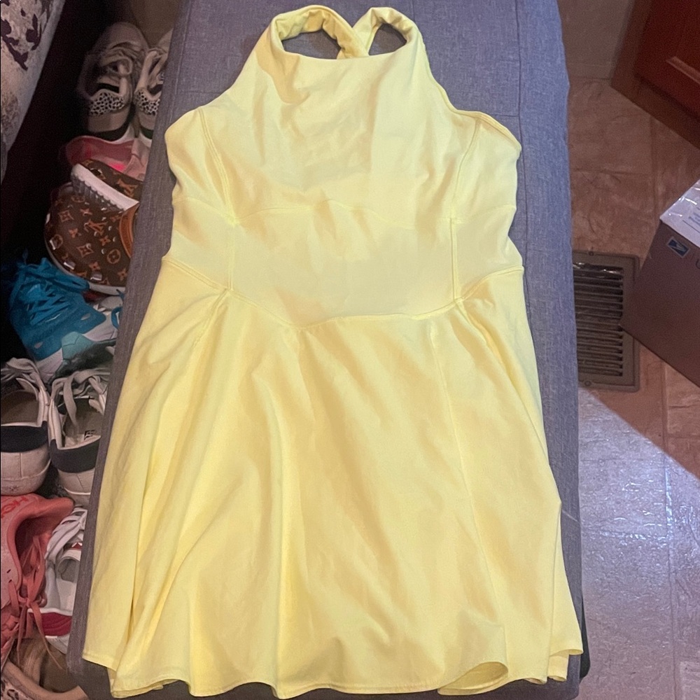 Lululemon Athletica Yellow Dress